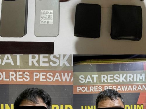 Peredaran Sabu dan Senpi Rakitan Terbongkar, Satresnarkoba Polres Pesawaran Bertindak Cepat Amankan Dua Tersangka