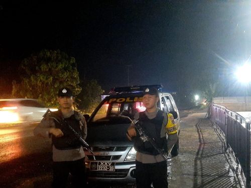 Wujudkan Situasi Aman dan Kondusif, Polsek Tegineneng Gencarkan Patroli Hunting Malam di Titik Rawan Kriminalitas