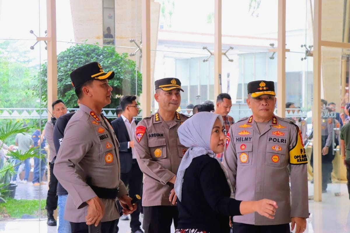 Kapolda Lampung Cek Kesiapan Pengamanan Debat Kandidat Pilwakot Bandar Lampung